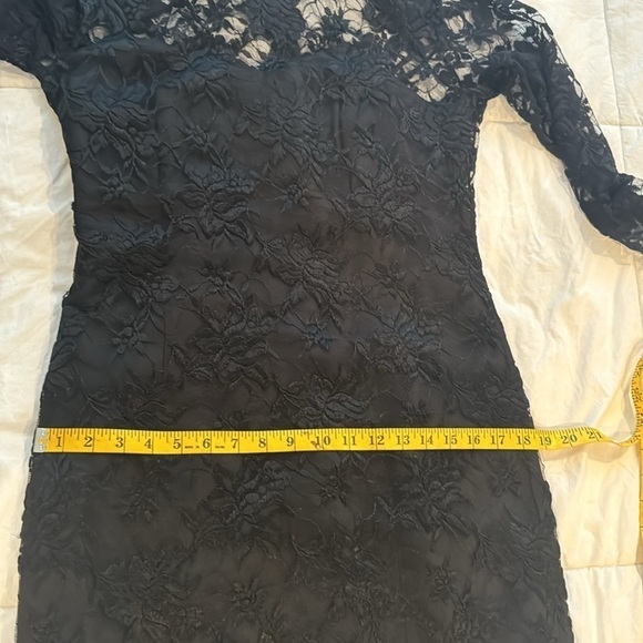 Expo Petite black classy laced dress Made in USA 🇺🇸 - Picture 10 of 11
